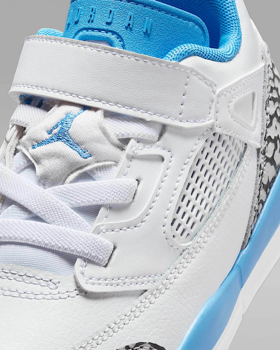 Blue jordan spizike sales